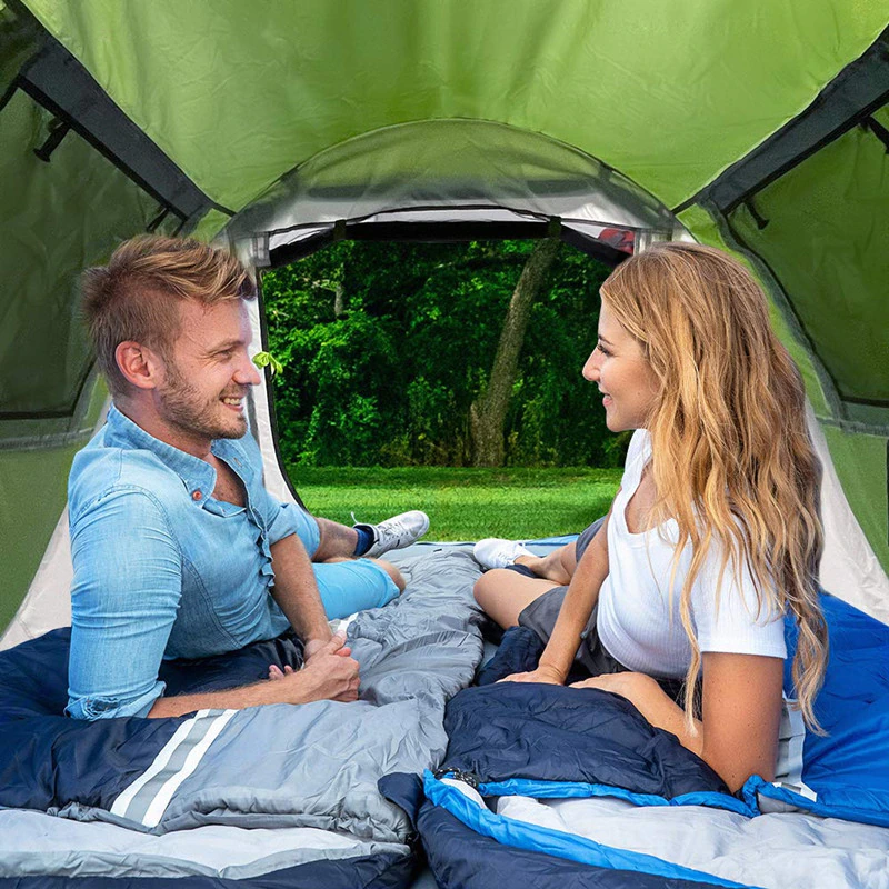 Cheap Goat Tents Pop up Lightweight Double Single layer Waterproof Tent Outdoor Park Picnic Travel Camp Hand Throw Boat Wigwam Self driving Tour   